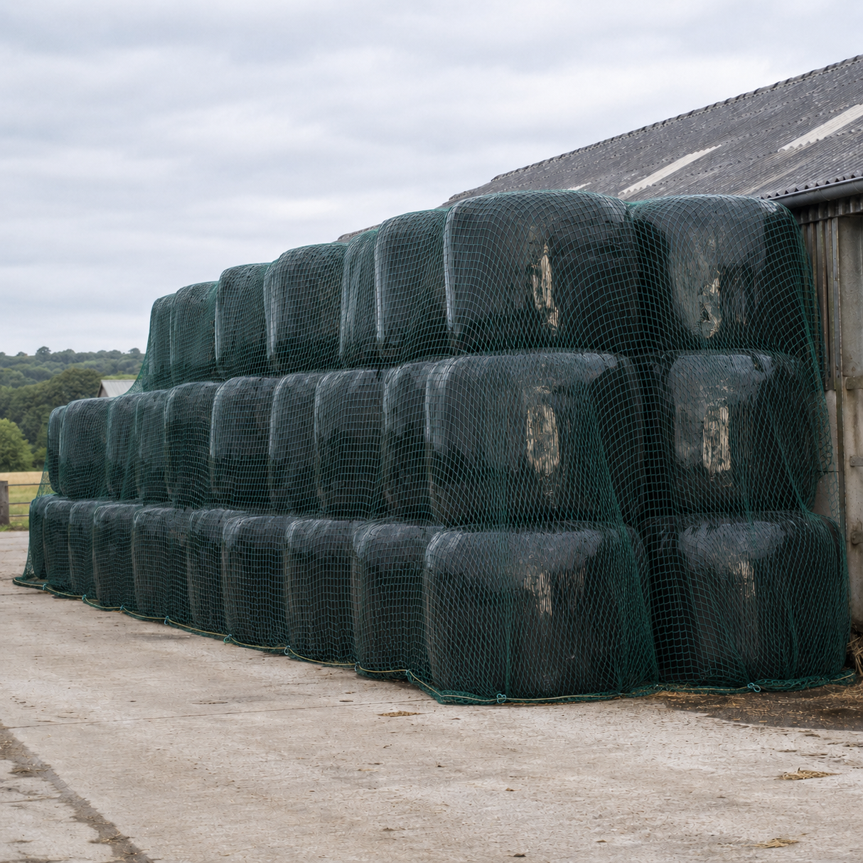 ANTI BIRD NET DARK GREEN 15M X 20M