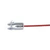 Breakaway Cable 3mm x 1mtr with red PVC Coat