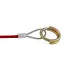 Breakaway Cable 3mm x 1mtr with red PVC Coat