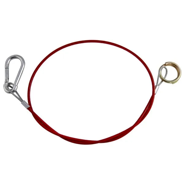 Breakaway Cable 3mm x 1mtr with red PVC Coat