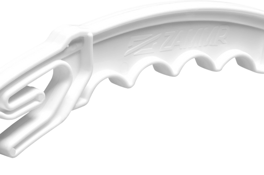 Pel White Zammer Gate Handle