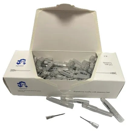 Hypodermic Needles 100 in Box