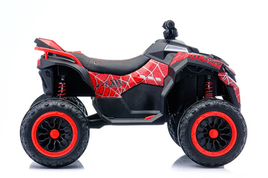 Super Power Electric Quad Ride On ATV | 24V - Red