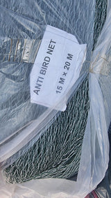 ANTI BIRD NET DARK GREEN 15M X 20M