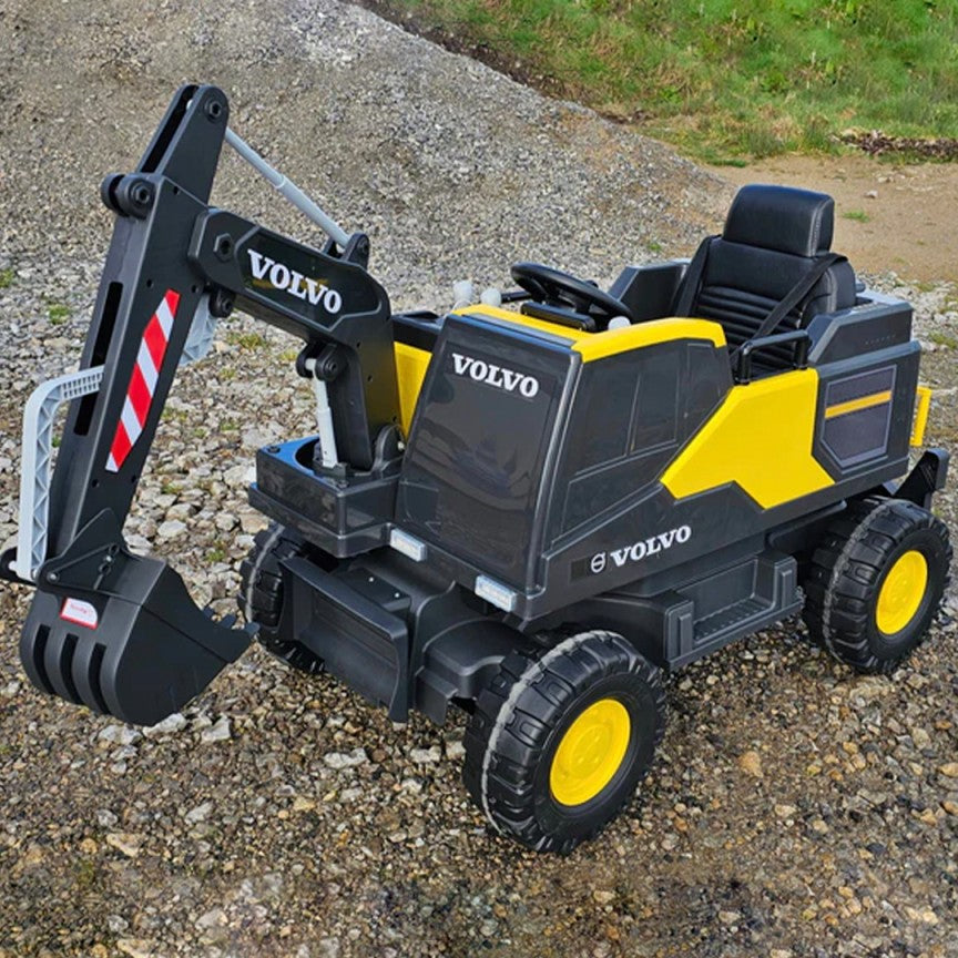 Licensed Volvo Electric Digger Ride On Excavator