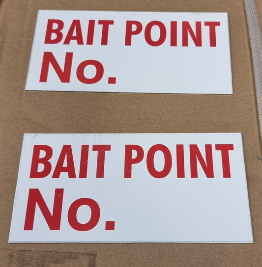 BAIT POINT SIGNS