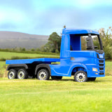 Official Scania Blue 24V Ride-On Truck & Trailer