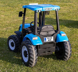 New Holland 24V Electric Tractor Kids Ride On with Trailer