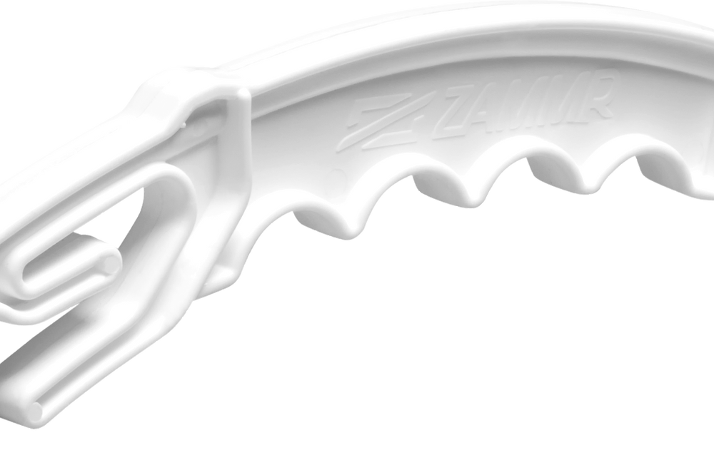 Pel White Zammer Gate Handle