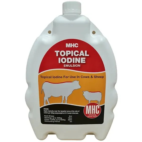Topical Iodine Pour-On Emulsion