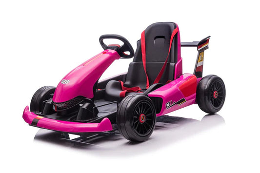 24V Kids’ Electric Go-Kart with Parental Control – Drift Kart