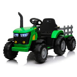 Kids Ride On Electric Tractor and Trailer  | 12V