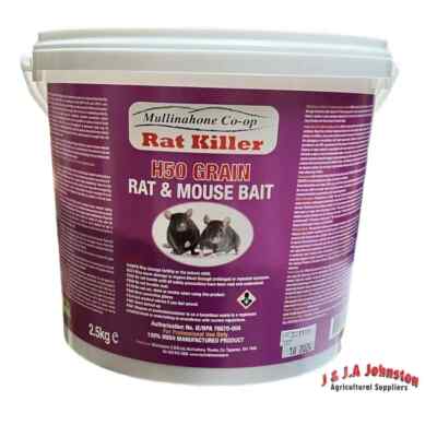 Rat Killer H50 Grain rat & mouse Bait