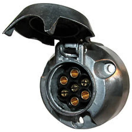 7 pin aluminium Socket